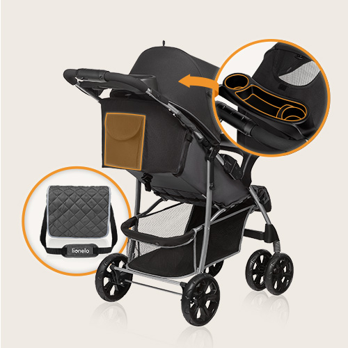 Lionelo Emma Plus Stone — Buggy